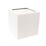 Planter Smooth wit vierkant (40 x 40 x 40 cm)
